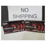 Federal 223 REM 40 Rds Gun Ammo