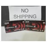 Federal 223 REM 40 Rds Gun Ammo
