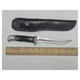 Buck #121 USA Knife W Sheath