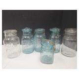 Lot Of VTG Glass Ball Jars