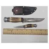 2 Knife Set Edge Brand Germany W Sheath