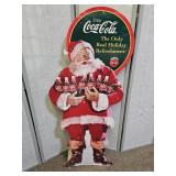 1996 Coca Cola SANTA Store Display 53" high