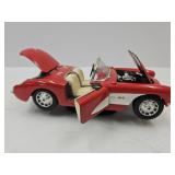 Italy Die Cast Red Chevy 9 1/2"