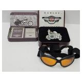 H.D. Ornament, Sealed Cards and Riding Glasses