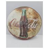 Large 24"  Vintage Coca Cola Button A-M 3-53