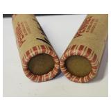 2 Rolls Wheat Penny Coins