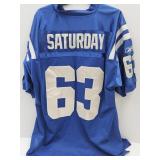Colts jersey NFL 63 SATURDAY sz52