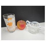 Pilgrim Glass Apple Billy Boy Glass & Sugar Dish?