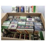 Large box of vintage shotgun ammo empty boxes