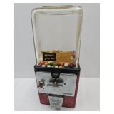 VTG  Atlas Master Penny Bubblegum Machine w Key