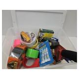Lot Gorilla Tape, Super Glue, Tape Dispense ++