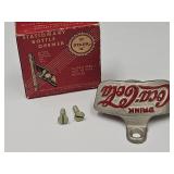 Vintage USA Starr Coca Cola Bottle Opener w Box!
