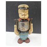 VTG MARX Toy Popeye Light Works 7.5" H