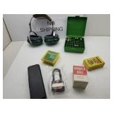 Headphones and Ammo Lit w Lock