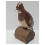John Bundy USA Bird on Perch 10" high
