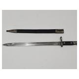 Artilleria Bayonet  w Leather Sheath Bricade 3026