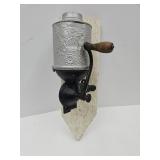 Vintage Cast Iron & Tin  Royal Coffee Grinder