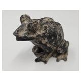 Metal Frog 3 3/4" high
