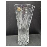 12" Beautiful France Lead Crystal Vase