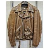 Harley Davidson Leather Motorcycle Jacket SZ MED
