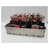 VTG  Aluminum Coca Cola Bottle Tray & 4- 6 Packs