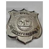 Civil Defense Badge