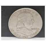 1963 D Silver Franklin Half Dollar Coin