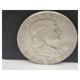 1962 D Silver Franklin Half Dollar Coin