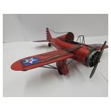 Metal Airplane Decor 24 x 19"