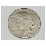 1923 D Silver Peace Dollar Coin
