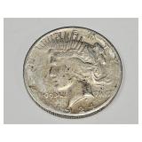 1924 S Silver Peace Dollar Coin