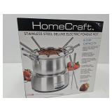 NIB 1.9 Liter HomeCraft Fondue Pot
