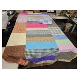 VTG Quilt 45" x 78" & Lap Quilt