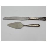 Sterling Silver Handles Knife +