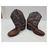 Old West Toddler Cowboy Boots Measures 7 1/2" sole