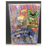 New Rat Fink Metal Sign 8" x 12"
