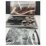 New 7 Piece Hard Handle Knife Set