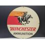 VTG WINCHESTER AMMUNITION Porcelain Enamel 31.5"