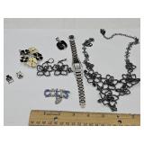 Lia Sophia Pendant, Necklace, Bulova Watch +