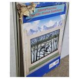 New Cast Iron Powder Coated Duck Panel 29 x 44"