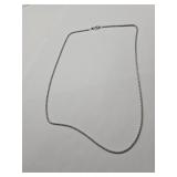 Stainless Steel Cable Necklace 20"