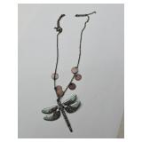 Copper Dragonfly Necklace