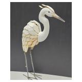 26" H Metal Crain