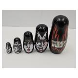 KISS Nesting Dolls 2"-6.5"