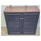 Newer  2 Door Storage Cabinet 32 x 12 x 30.5"h