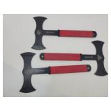 3 Nedfoss Throwing Axes