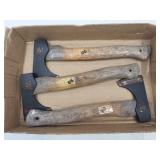 3 Geprufte Sicherheit Throwing Axes