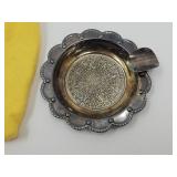 Sterling Silv er 925  Mexico Ashtray 2 3/4" w