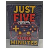 Metal Hot Wheels Sign 8x11.5"