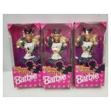 NIB 3 Disney Weekend Barbie Dolls